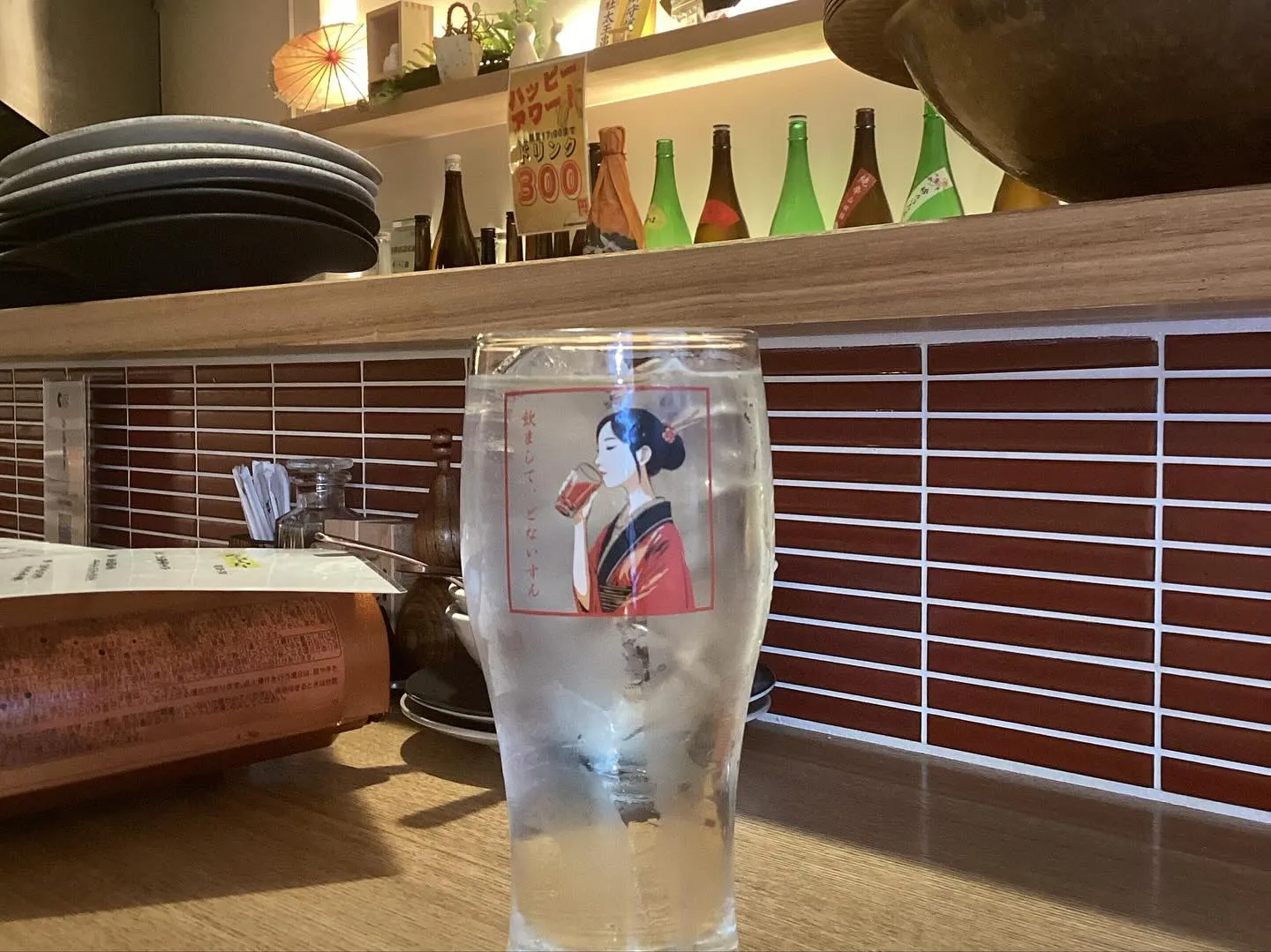 居酒屋デートにもぴったりなお洒落で落ち着いた雰囲気💖✨